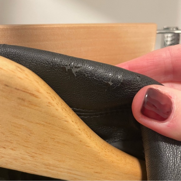 Faux leather jacket - Picture 4 of 4